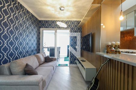 Sala  de apartamento à venda com 2 quartos, 74m² em Cidade Mãe do Céu, São Paulo