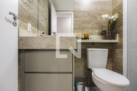 Apartamento à venda com 74m², 2 quartos e 1 vagaBanheiro Social 