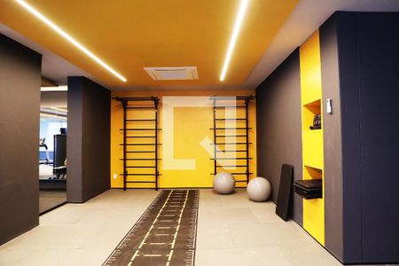 Área comum - Academia de apartamento para alugar com 1 quarto, 24m² em Bela Vista, São Paulo