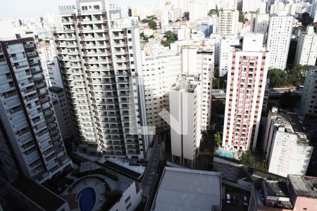 Vista da Varanda de apartamento para alugar com 1 quarto, 24m² em Bela Vista, São Paulo