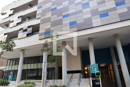 Fachada do Condomínio de apartamento para alugar com 1 quarto, 24m² em Bela Vista, São Paulo