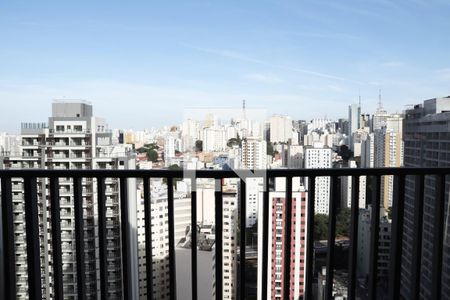 Vista da Varanda de apartamento para alugar com 1 quarto, 24m² em Bela Vista, São Paulo