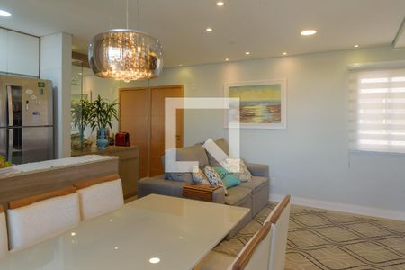 Sala de apartamento à venda com 3 quartos, 82m² em Parque Industrial, Campinas