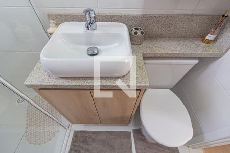 Apartamento para alugar com 56m², 3 quartos e 1 vaga Apartamento para alugar com 56m², 3 quartos e 1 vagaBanheiro do Quarto 3