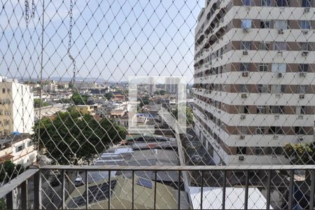 Varanda da Sala de apartamento à venda com 3 quartos, 78m² em Rocha, Rio de Janeiro
