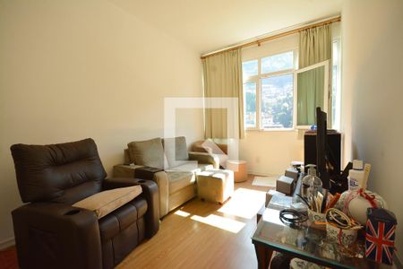 Sala de apartamento à venda com 2 quartos, 64m² em Laranjeiras, Rio de Janeiro