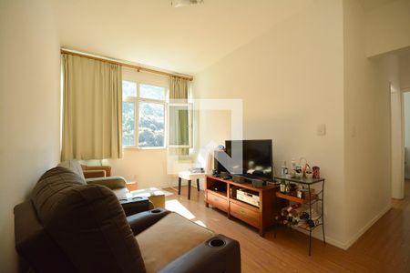 Sala de apartamento à venda com 2 quartos, 64m² em Laranjeiras, Rio de Janeiro