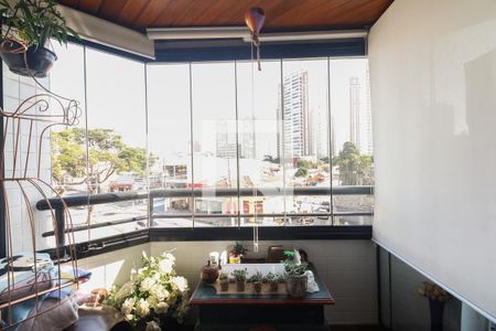 Varanda  de apartamento à venda com 3 quartos, 86m² em Chácara Santo Antônio (zona Leste), São Paulo