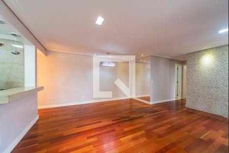 Sala de apartamento à venda com 2 quartos, 70m² em Vila Valparaíso, Santo André