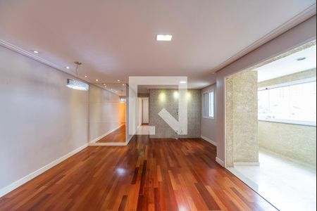 Sala de apartamento à venda com 2 quartos, 70m² em Vila Valparaíso, Santo André