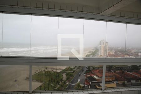 Sala / Varanda gourmet de apartamento para alugar com 2 quartos, 69m² em Maracanã, Praia Grande