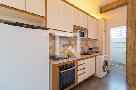 Studio para alugar com 38m², 1 quarto e sem vaga Studio para alugar com 38m², 1 quarto e sem vagaCozinha