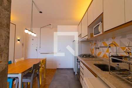 Studio para alugar com 38m², 1 quarto e sem vaga Studio para alugar com 38m², 1 quarto e sem vagaCozinha