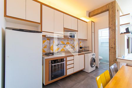 Studio para alugar com 38m², 1 quarto e sem vaga Studio para alugar com 38m², 1 quarto e sem vagaCozinha