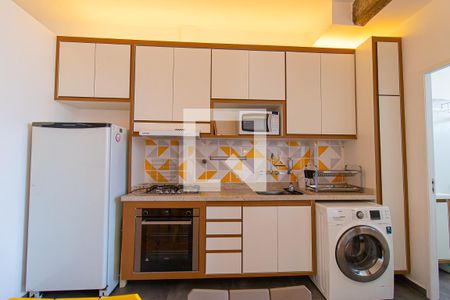 Studio para alugar com 38m², 1 quarto e sem vaga Studio para alugar com 38m², 1 quarto e sem vagaCozinha