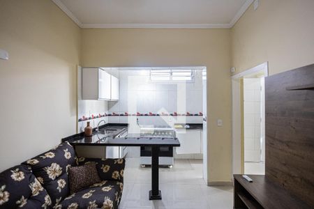 Sala e Cozinha de casa para alugar com 1 quarto, 36m² em Vila Gomes Cardim, São Paulo