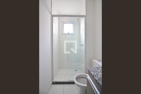 Banheiro do Quarto 1 - Suíte de apartamento para alugar com 2 quartos, 65m² em Rudge Ramos, São Bernardo do Campo