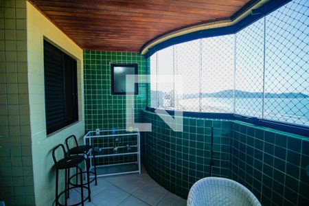 Varanda da Sala de apartamento para alugar com 3 quartos, 100m² em Guilhermina, Praia Grande