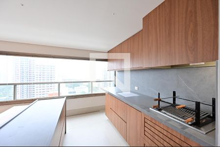 Varanda Gourmet de apartamento à venda com 3 quartos, 159m² em Vila Clementino, São Paulo