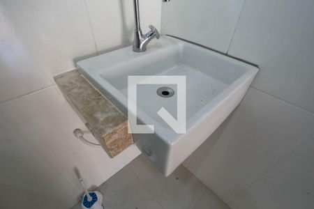 Banheiro de kitnet/studio para alugar com 1 quarto, 34m² em Vila Vianas, São Bernardo do Campo