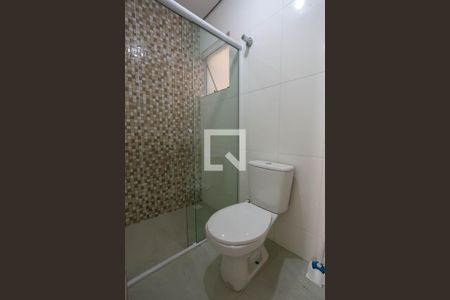 Banheiro de kitnet/studio para alugar com 1 quarto, 34m² em Vila Vianas, São Bernardo do Campo