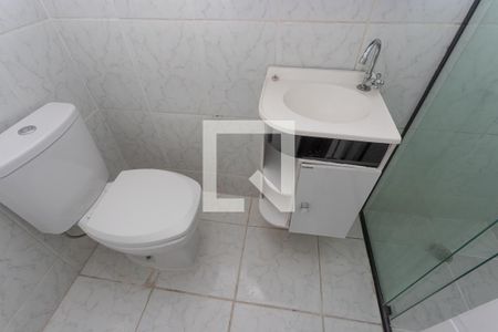 Banheiro  de apartamento para alugar com 2 quartos, 62m² em Centro, Diadema