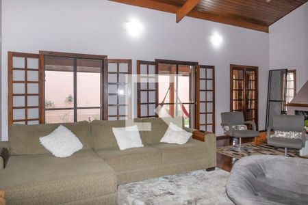 Sala 2 de casa à venda com 4 quartos, 415m² em Loteamento Vale Azul I, Jundiaí