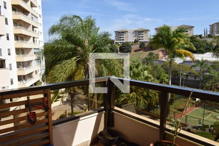 Varanda da Sala de apartamento à venda com 4 quartos, 167m² em Vila Rica, Jundiaí