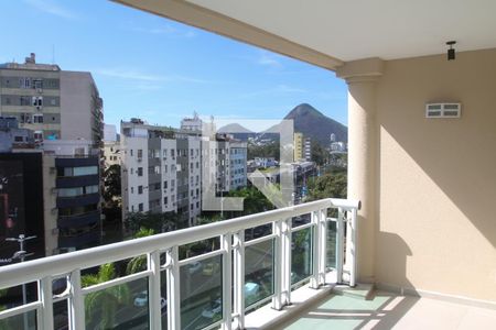 Varanda da Sala de apartamento à venda com 2 quartos, 141m² em Leblon, Rio de Janeiro