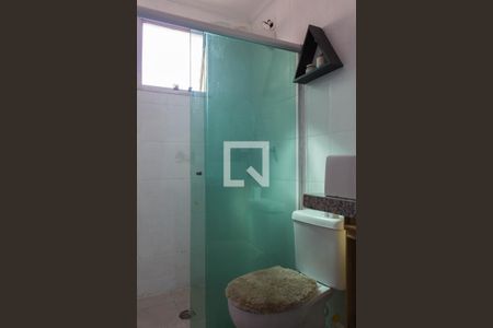 Banheiro da Suíte 1 de apartamento à venda com 1 quarto, 60m² em Paulicéia, São Bernardo do Campo
