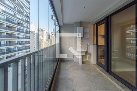Varanda de apartamento para alugar com 2 quartos, 63m² em Bela Vista, São Paulo