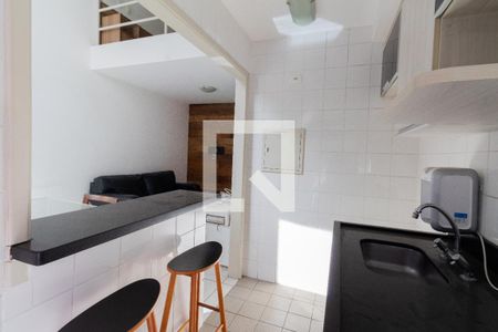 Apartamento à venda com 47m², 1 quarto e 1 vagaCozinha