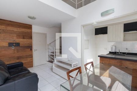 Sala de apartamento à venda com 1 quarto, 47m² em Pinheiros, São Paulo