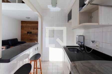 Apartamento à venda com 47m², 1 quarto e 1 vagaCozinha