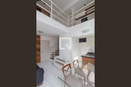 Sala de apartamento à venda com 1 quarto, 47m² em Pinheiros, São Paulo