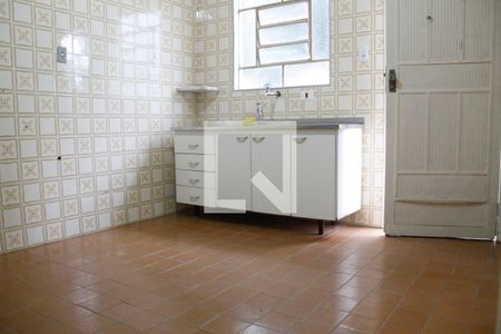 Cozinha de casa para alugar com 1 quarto, 55m² em Nova Gerti, São Caetano do Sul
