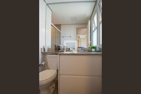 Banheiro da Suíte de apartamento à venda com 3 quartos, 88m² em Ponte Preta, Campinas