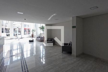 Studio para alugar com 28m², 1 quarto e 1 vaga Studio para alugar com 28m², 1 quarto e 1 vagaHall Social