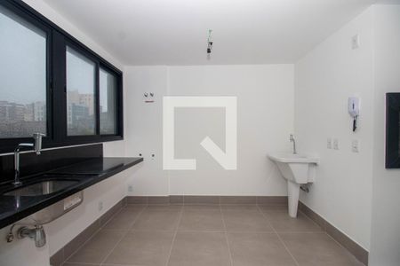 Apartamento à venda com 65m², 2 quartos e 1 vagaCozinha e Área de Serviço