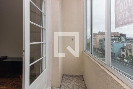 Varanda da Sala de apartamento para alugar com 1 quarto, 60m² em Santa Cecília, Porto Alegre