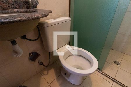 Apartamento para alugar com 90m², 2 quartos e 1 vagaDetalhe do banheiro