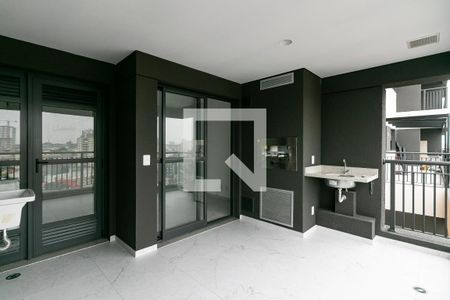 Varanda Gourmet / Cozinha de apartamento para alugar com 2 quartos, 60m² em Vila Esperança, São Paulo