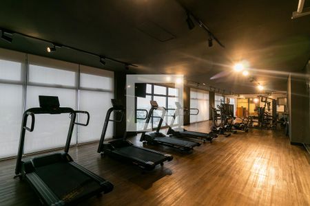 Área comum - Academia de apartamento para alugar com 2 quartos, 60m² em Vila Esperança, São Paulo