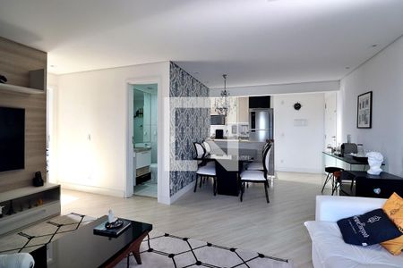 Sala de apartamento à venda com 2 quartos, 66m² em Vila Metalurgica, Santo André