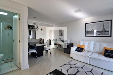 Sala de apartamento à venda com 2 quartos, 66m² em Vila Metalurgica, Santo André