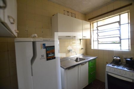 Cozinha de apartamento à venda com 1 quarto, 40m² em Santana, Porto Alegre