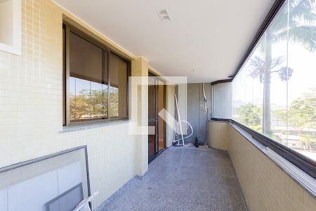 Varanda da Sala de apartamento à venda com 3 quartos, 122m² em Barra da Tijuca, Rio de Janeiro