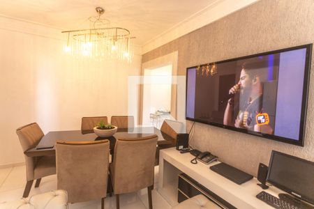 Sala de estar de apartamento à venda com 1 quarto, 55m² em Paulicéia, São Bernardo do Campo