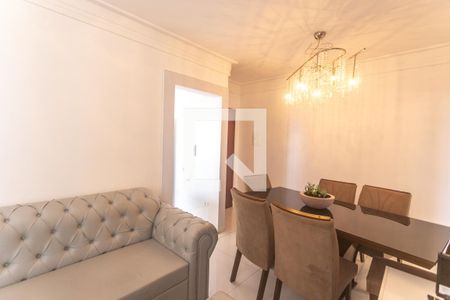 Sala de estar de apartamento à venda com 1 quarto, 55m² em Paulicéia, São Bernardo do Campo