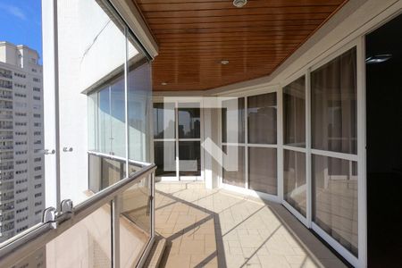 Varanda da Sala de apartamento à venda com 3 quartos, 461m² em Jardim Fonte do Morumbi, São Paulo